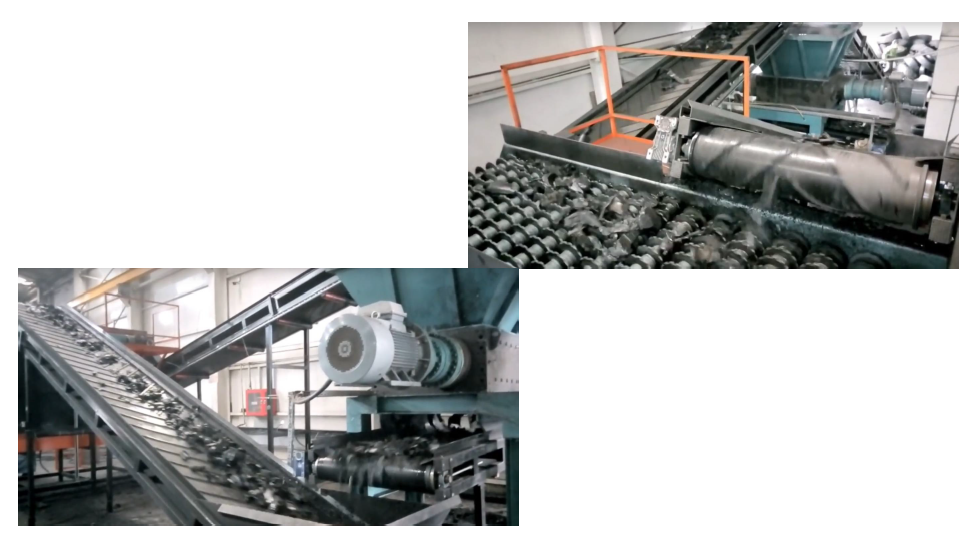 tyre shredding process